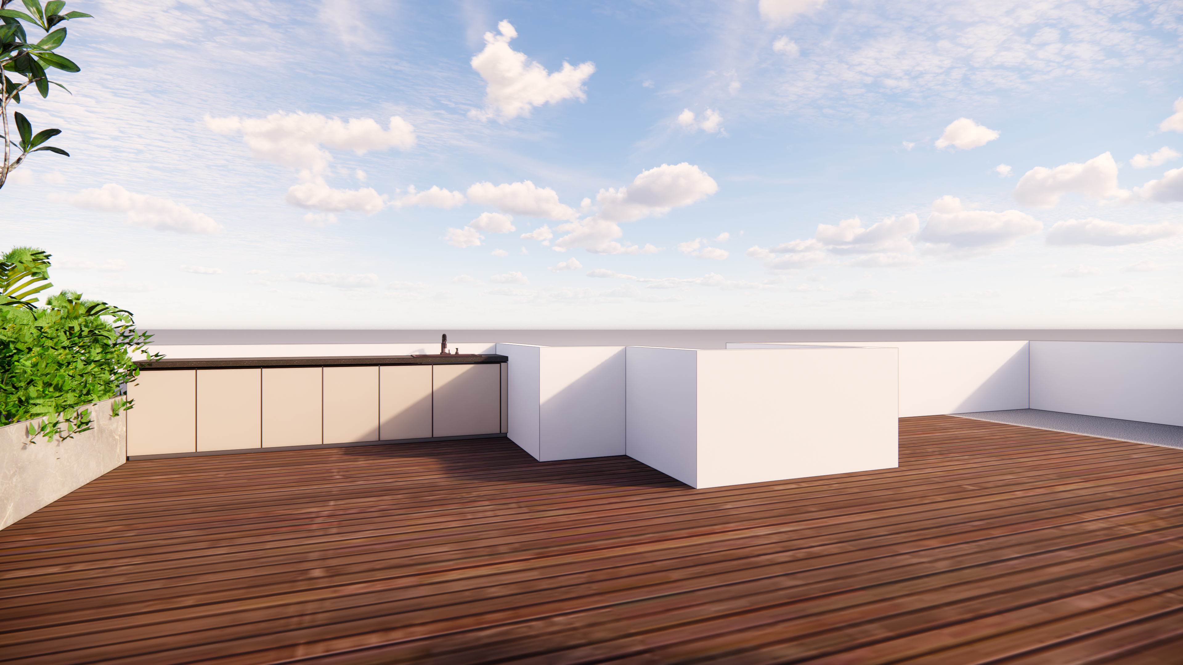 Small Party deck